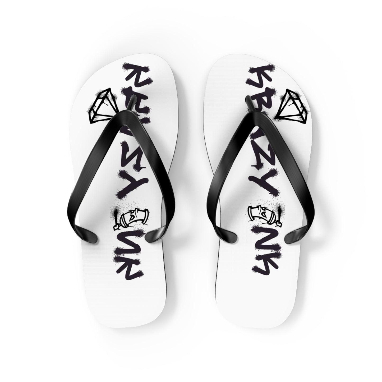 Flip Flops with Krazy Ink