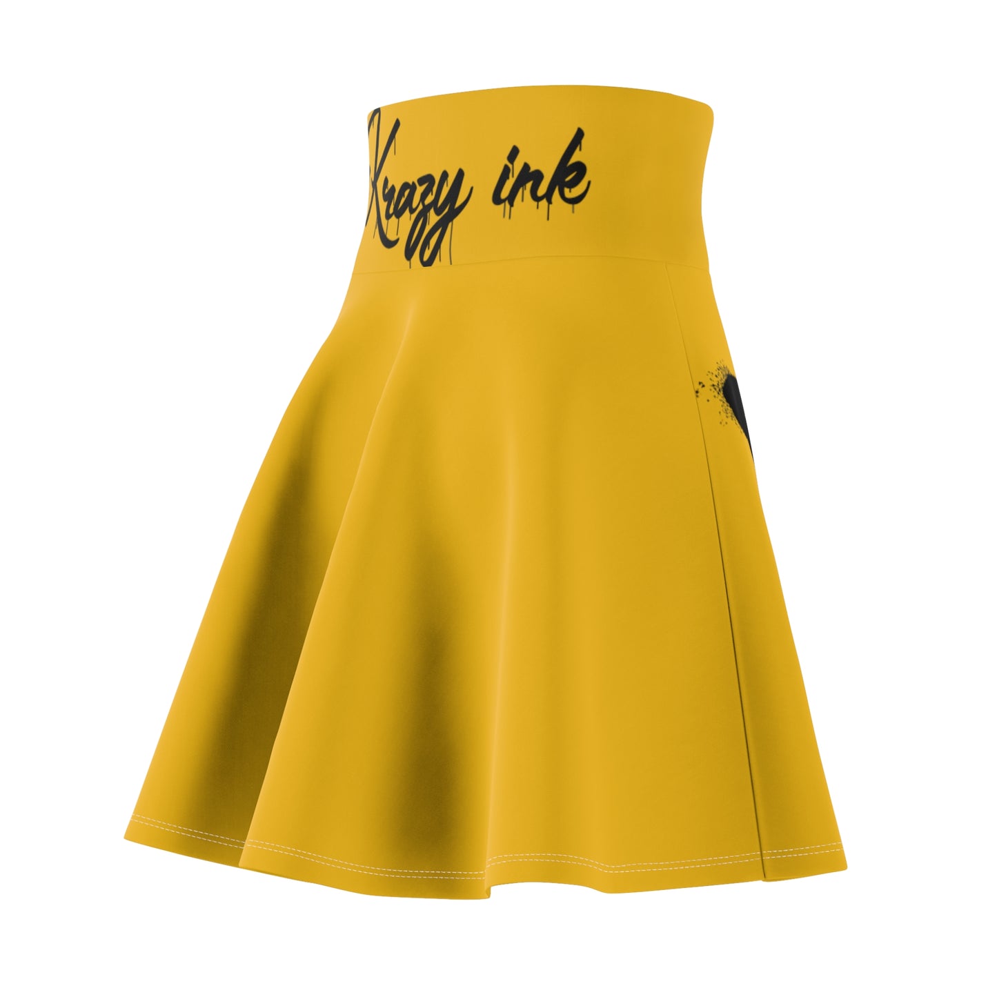 Women's Skater Skirt Yellow