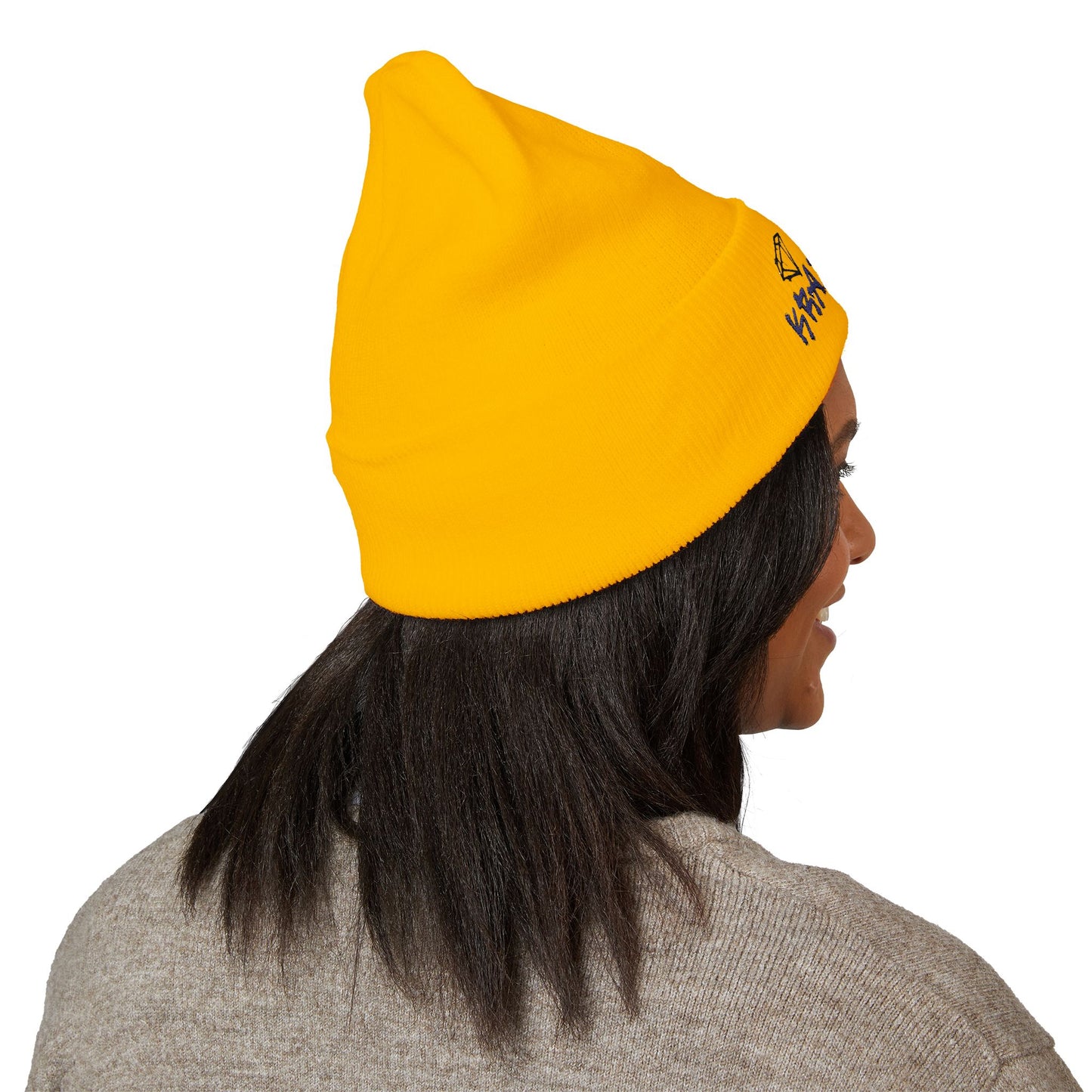 Embroidered Classic Beanie, Krazy Inkz Quality Hat, Winter Headwear, Stylish