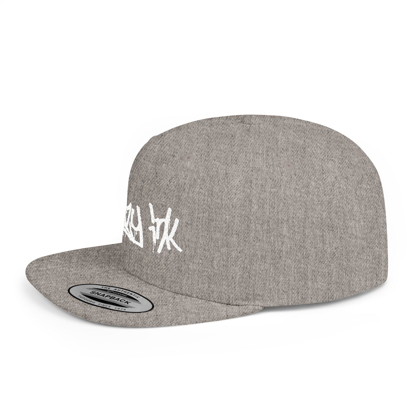 KRAZY INK Embroidered Flat Bill cap