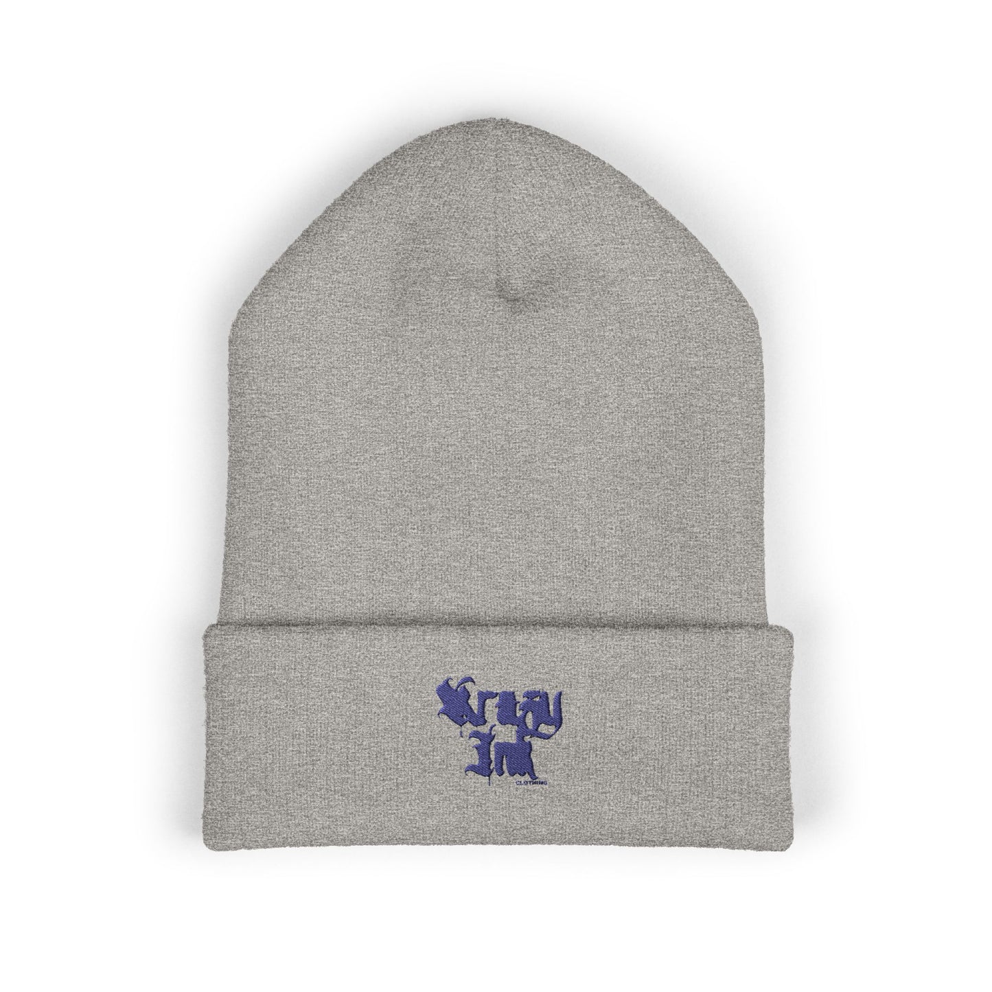 Embroidered Classic Beanie, Krazy Inkz Quality Hat, Winter Headwear, Stylish