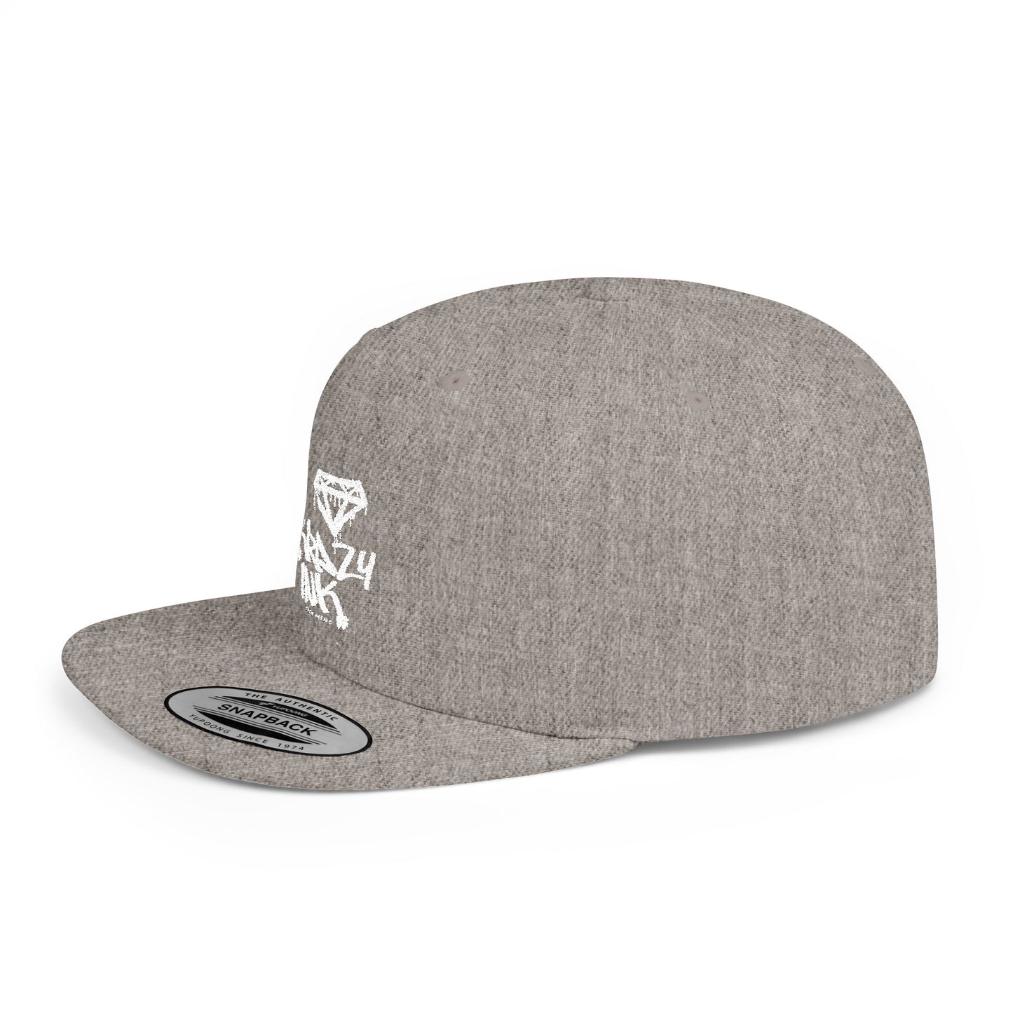 KRAZY INK Embroidered Flat Bill cap