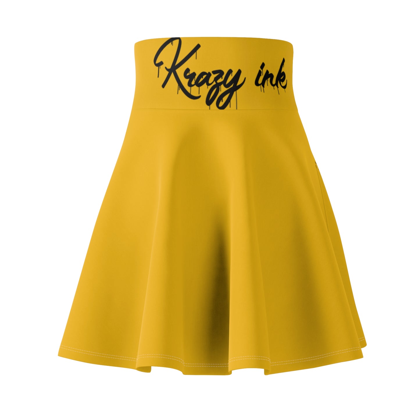 Women's Skater Skirt Yellow
