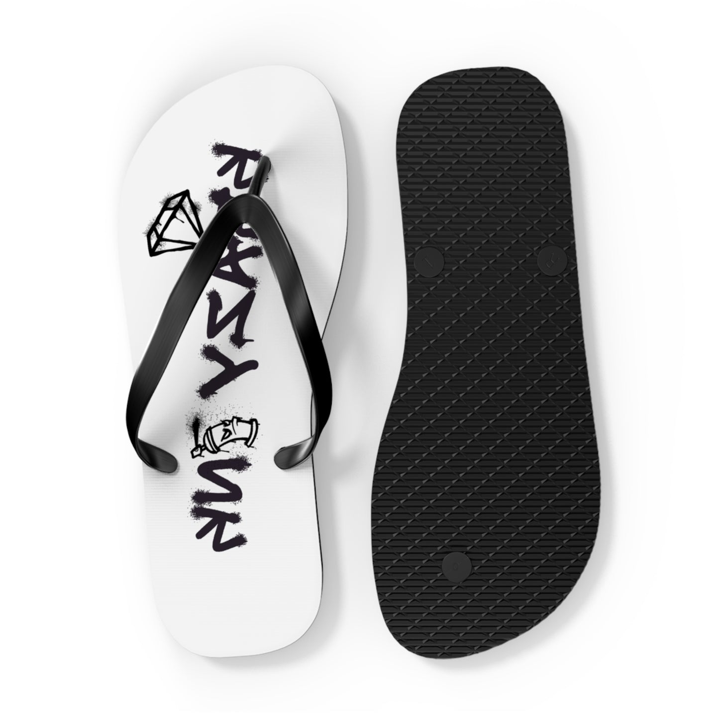 Flip Flops with Krazy Ink