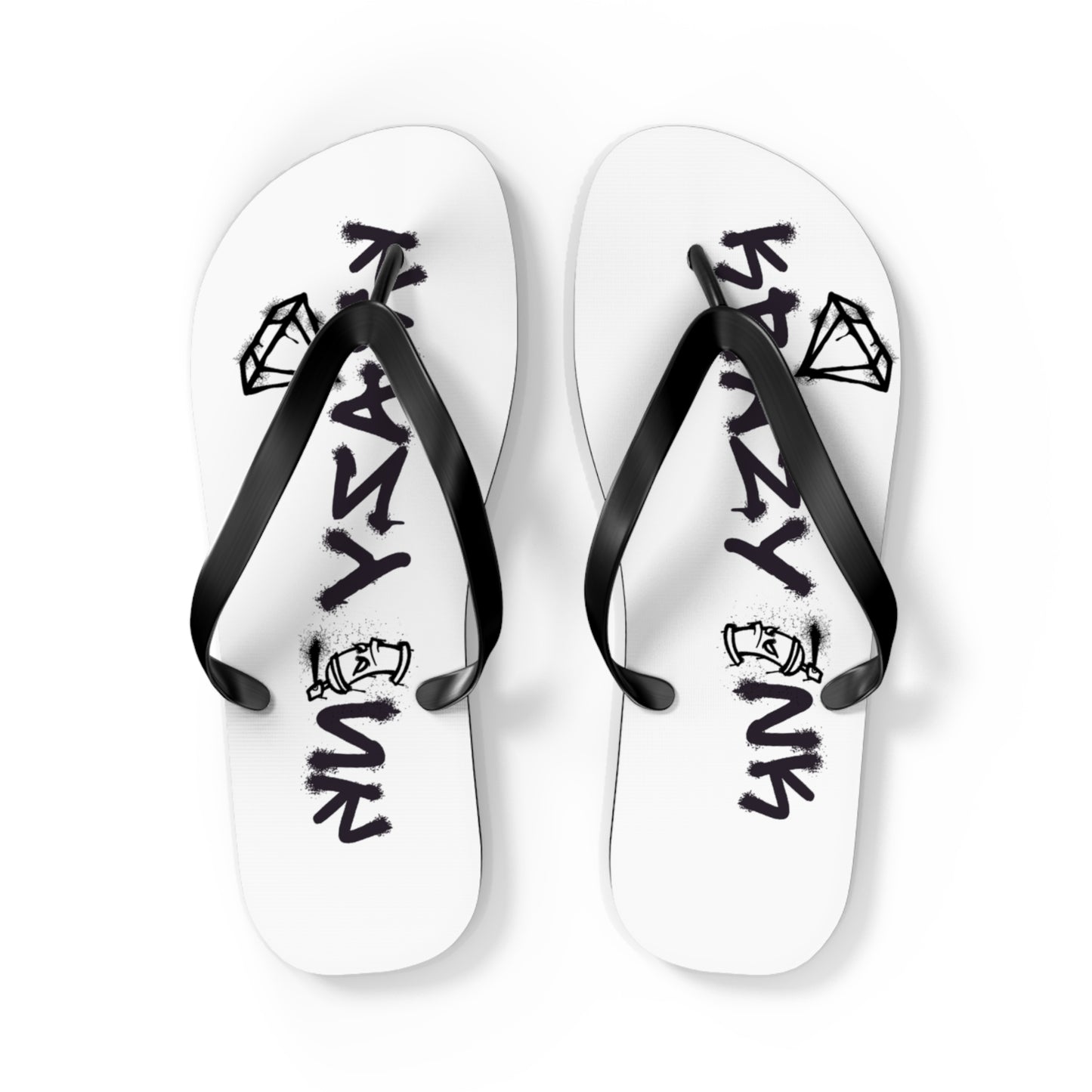 Flip Flops with Krazy Ink