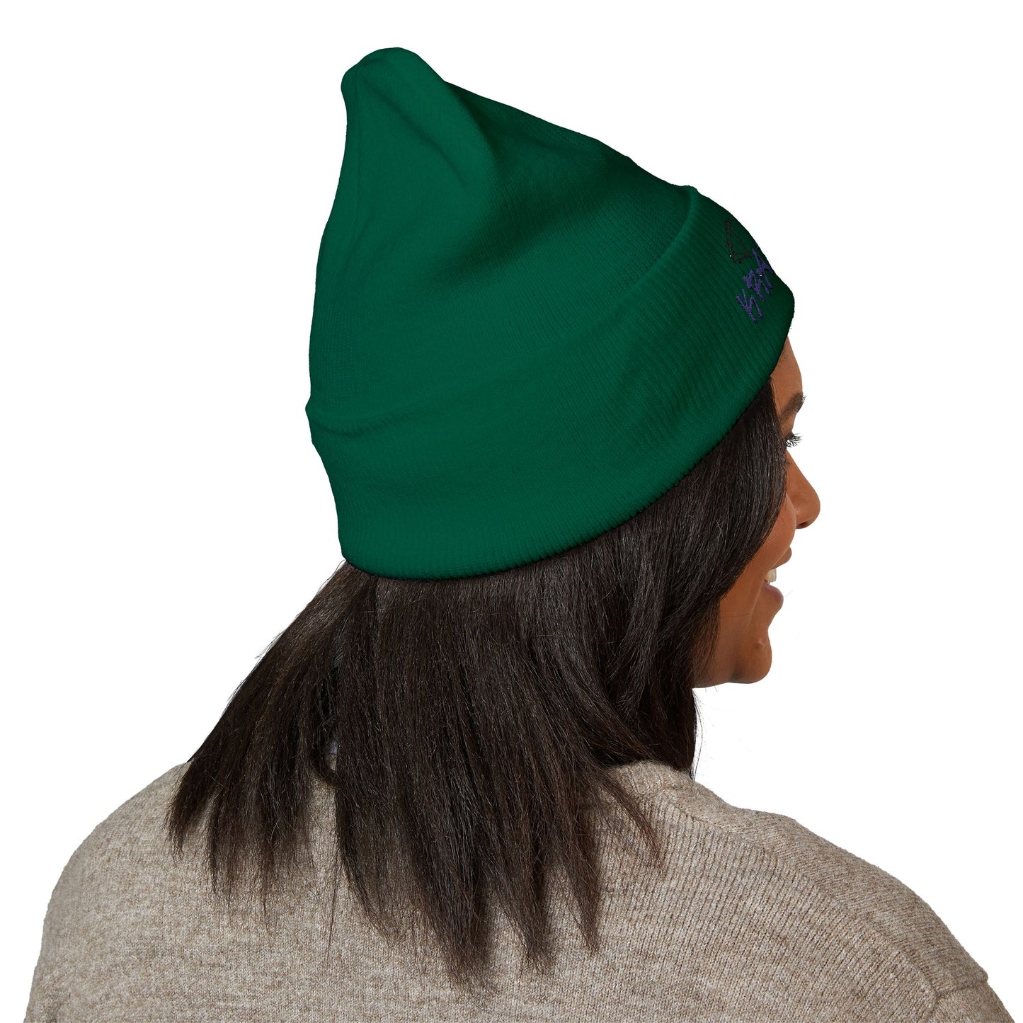 Embroidered Classic Beanie, Krazy Inkz Quality Hat, Winter Headwear, Stylish