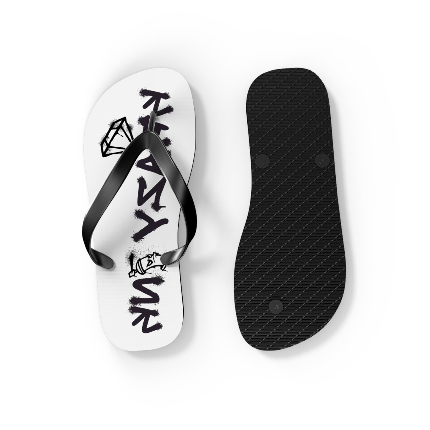 Flip Flops with Krazy Ink