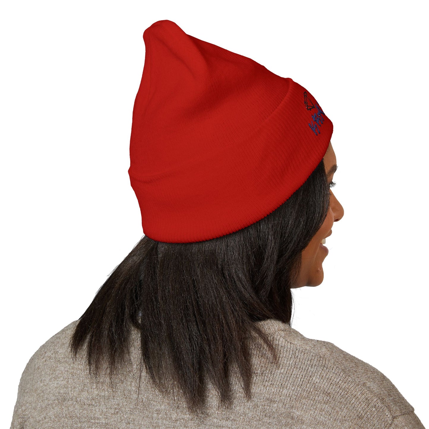 Embroidered Classic Beanie, Krazy Inkz Quality Hat, Winter Headwear, Stylish