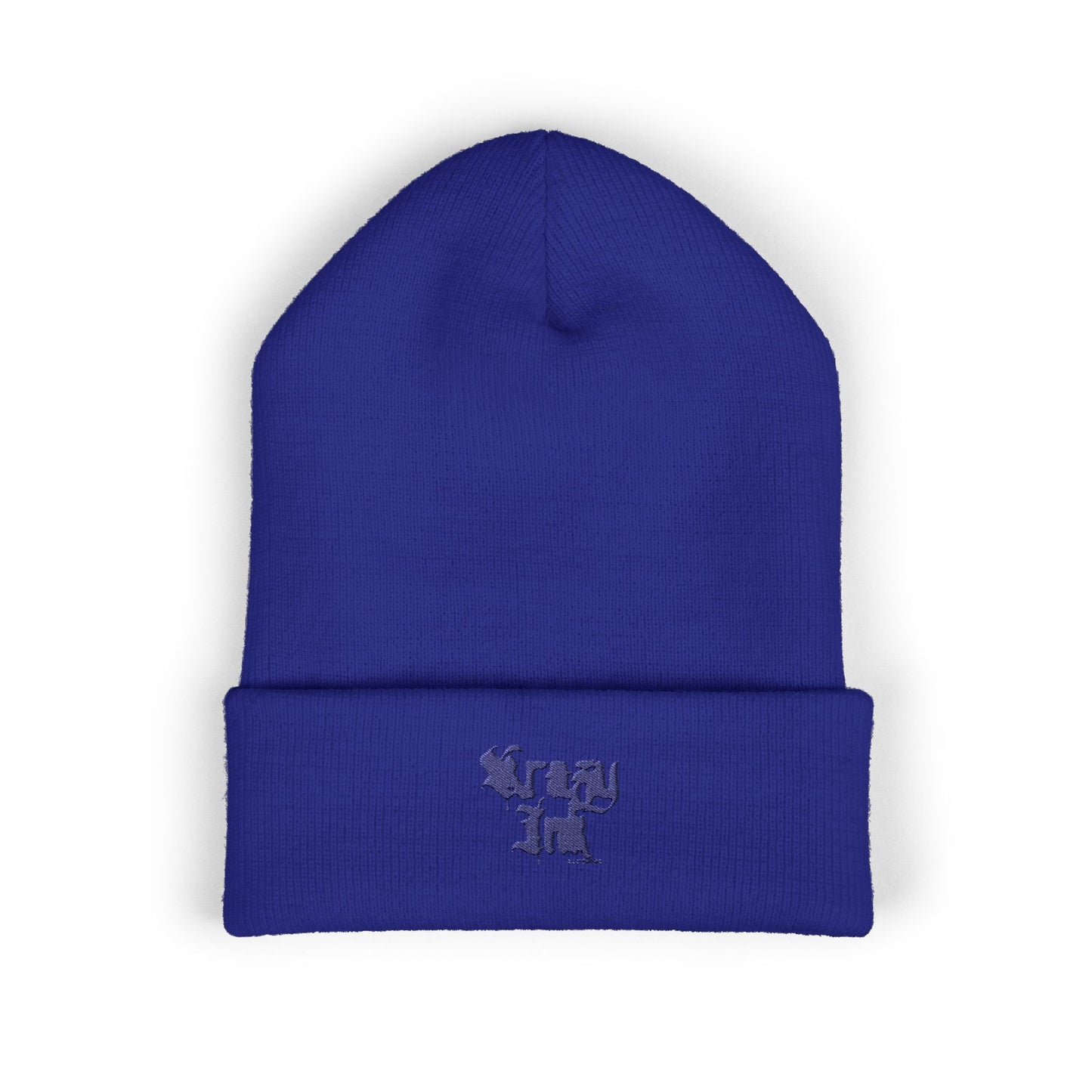 Embroidered Classic Beanie, Krazy Inkz Quality Hat, Winter Headwear, Stylish