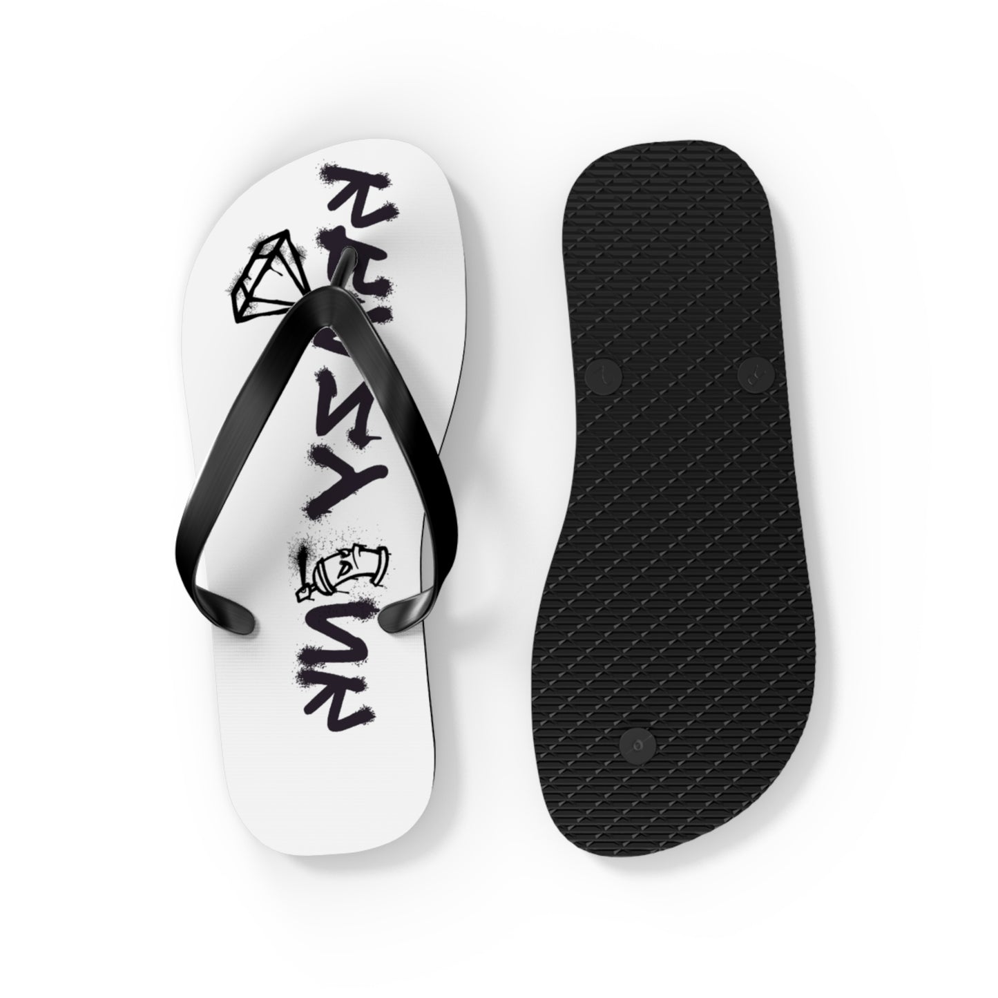 Flip Flops with Krazy Ink