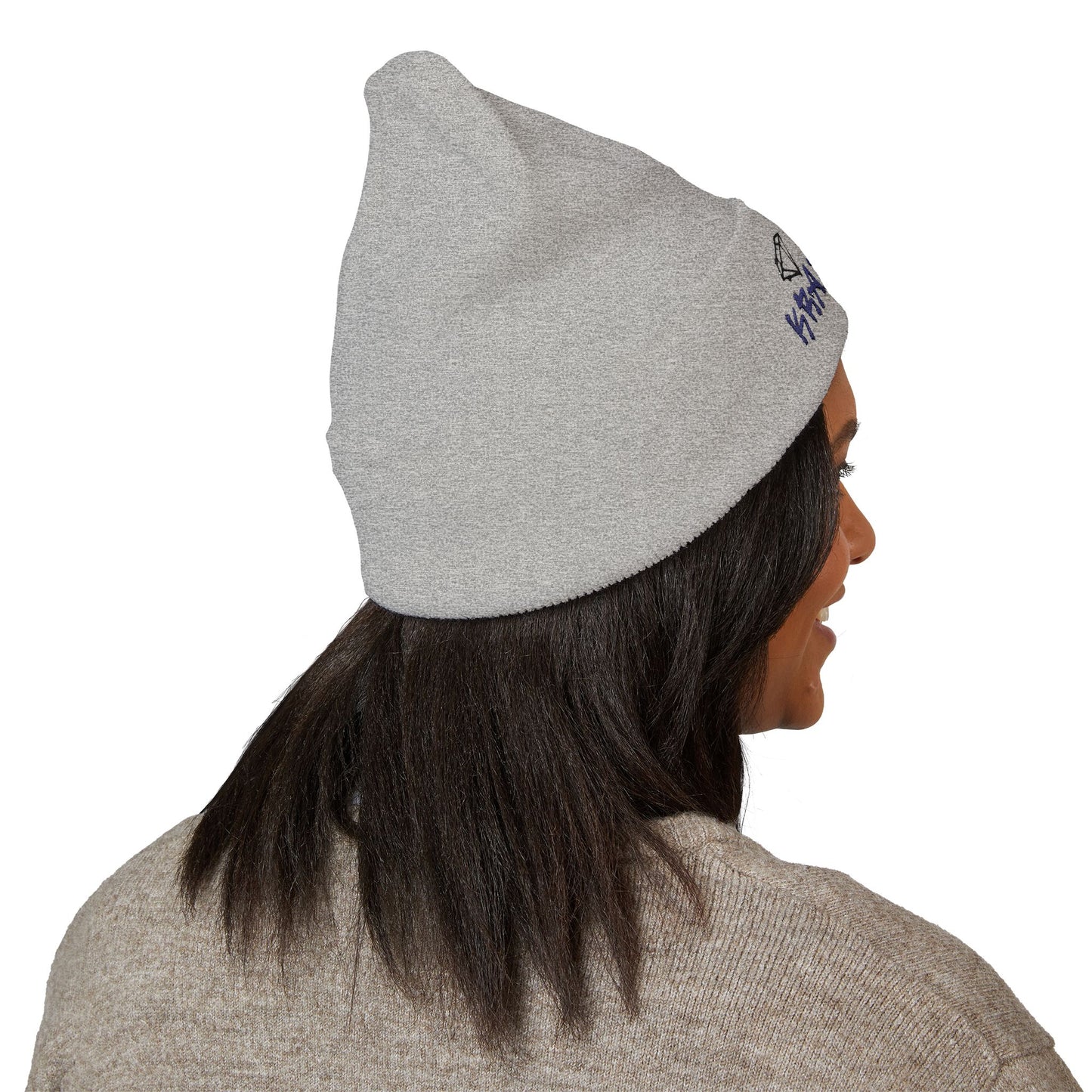 Embroidered Classic Beanie, Krazy Inkz Quality Hat, Winter Headwear, Stylish