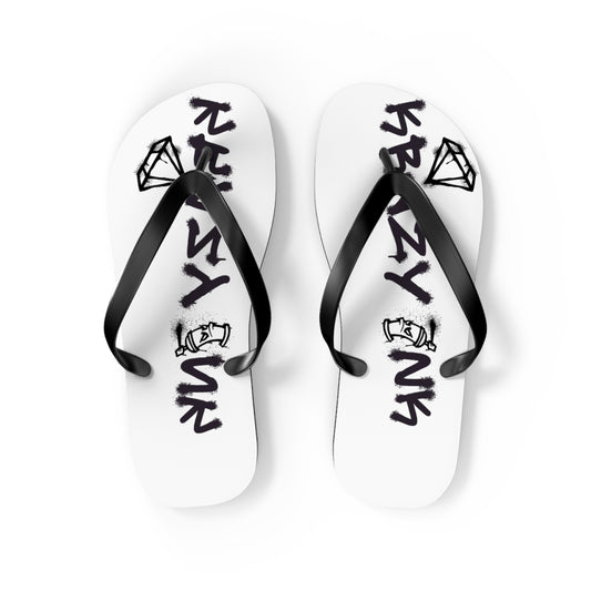 Flip Flops with Krazy Ink