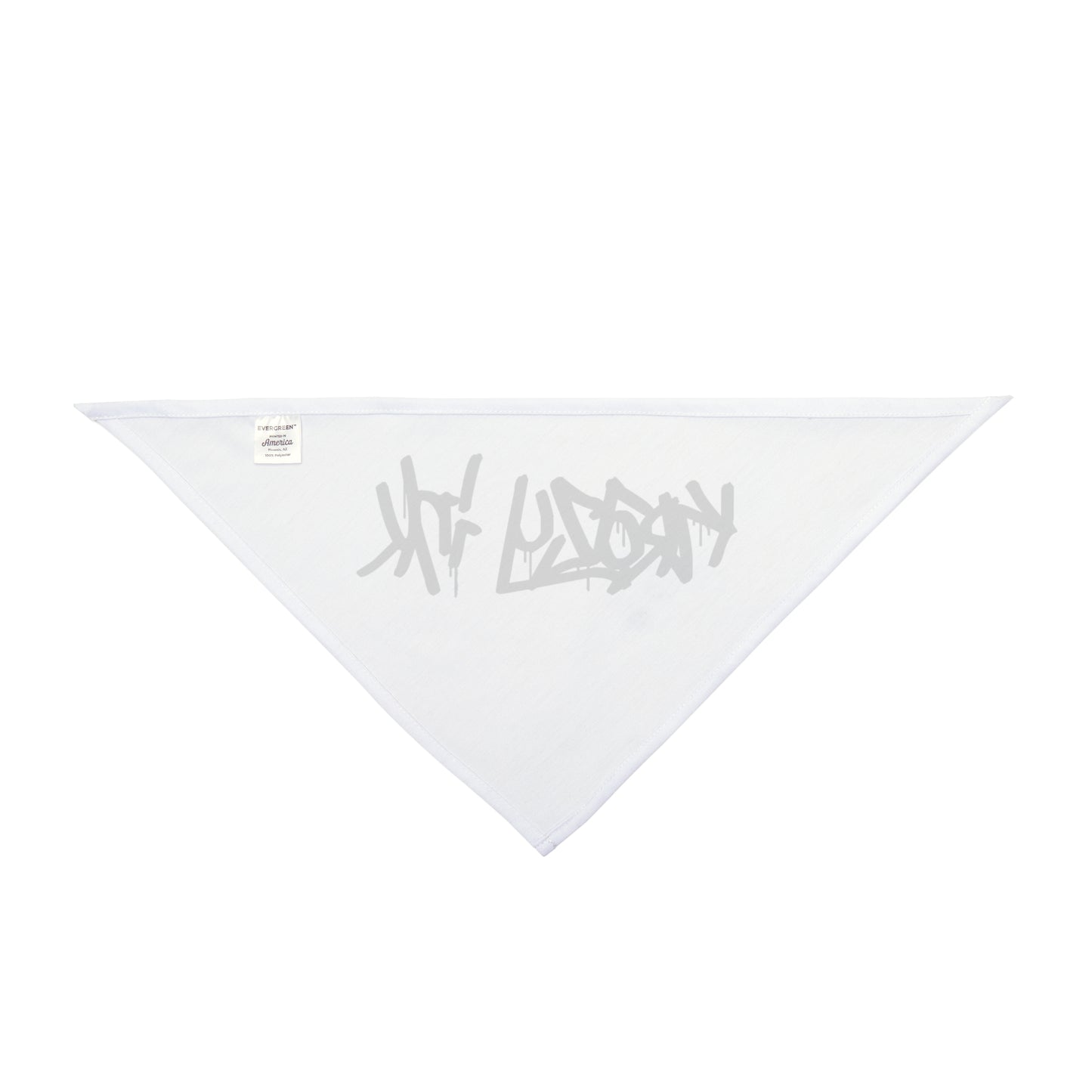 Trendy Pet Bandana with Graffiti Design - Cool Accessories for Stylish Dogs