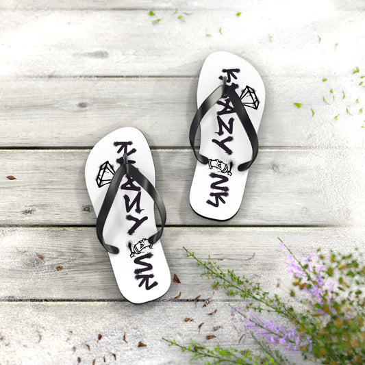 Flip Flops with Krazy Ink