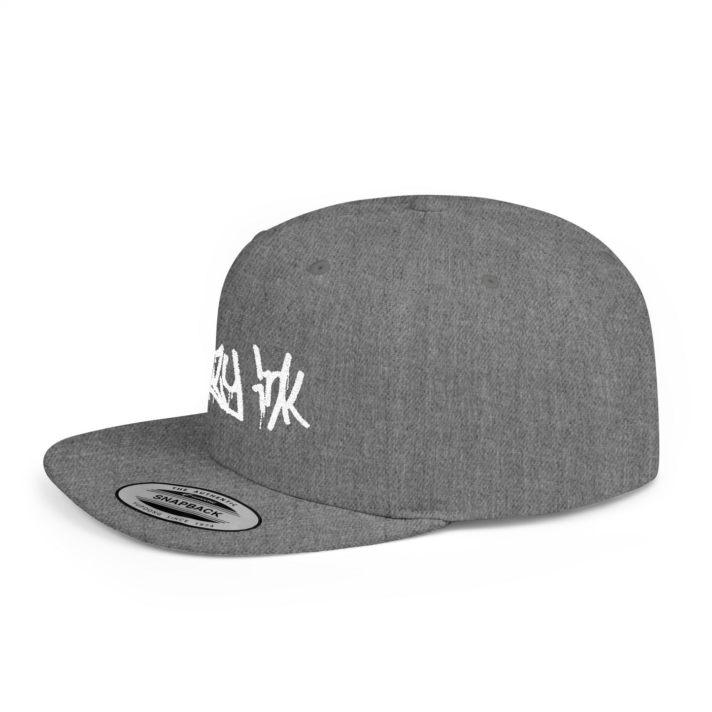 KRAZY INK Embroidered Flat Bill cap