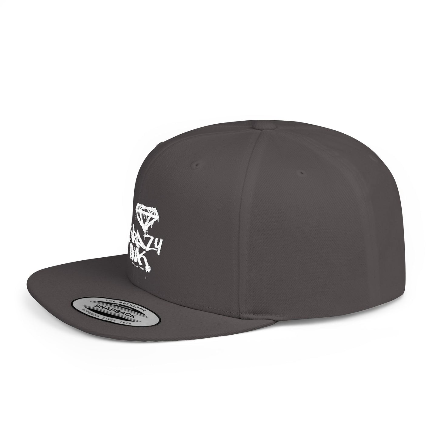 KRAZY INK Embroidered Flat Bill cap