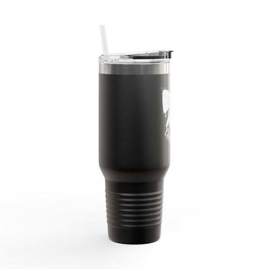 Insulated Travel Mug with Straw, 40oz