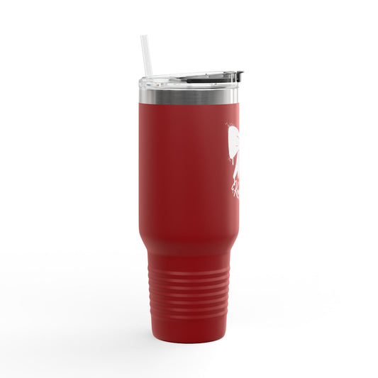 Insulated Travel Mug with Straw, 40oz