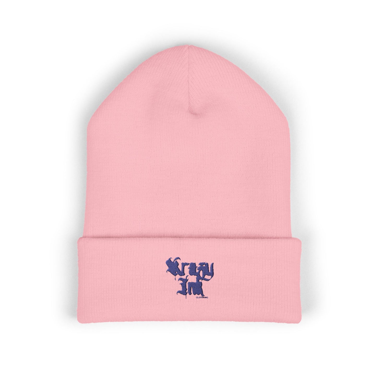 Embroidered Classic Beanie, Krazy Inkz Quality Hat, Winter Headwear, Stylish